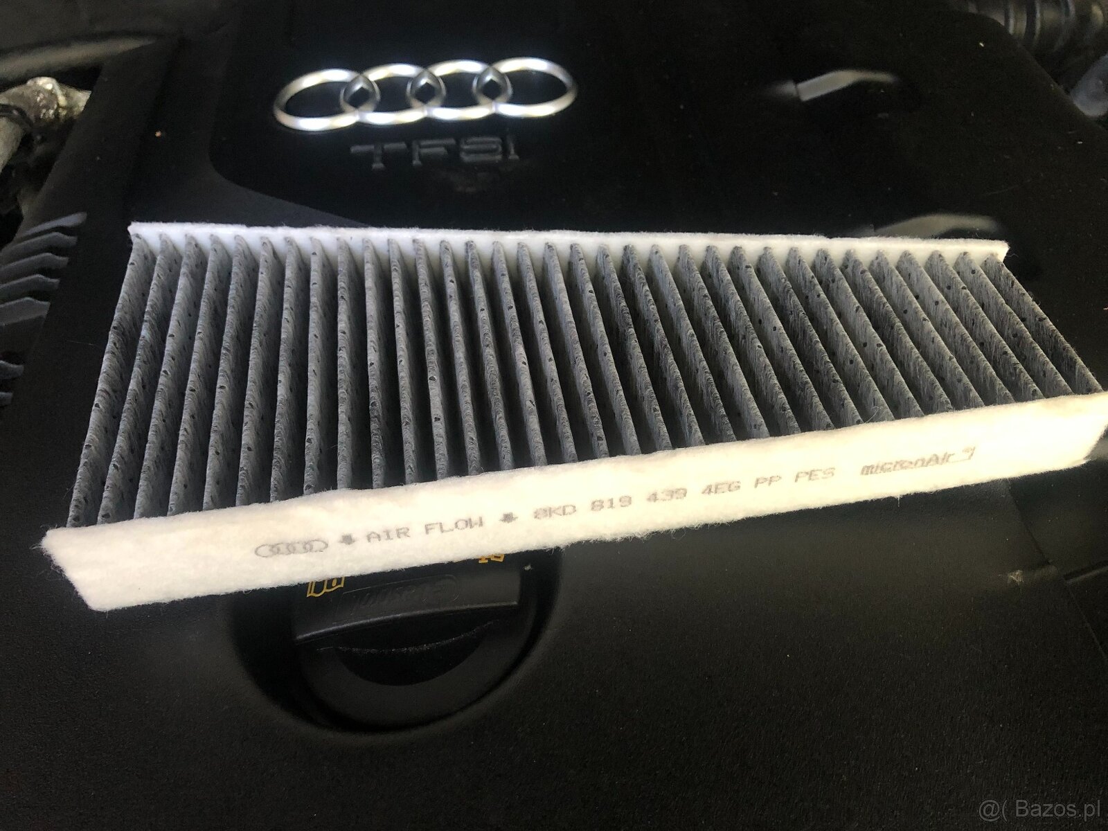 Zewnętrzny filtr powietrza do klimatyzacji Audi A4 B8 - 4