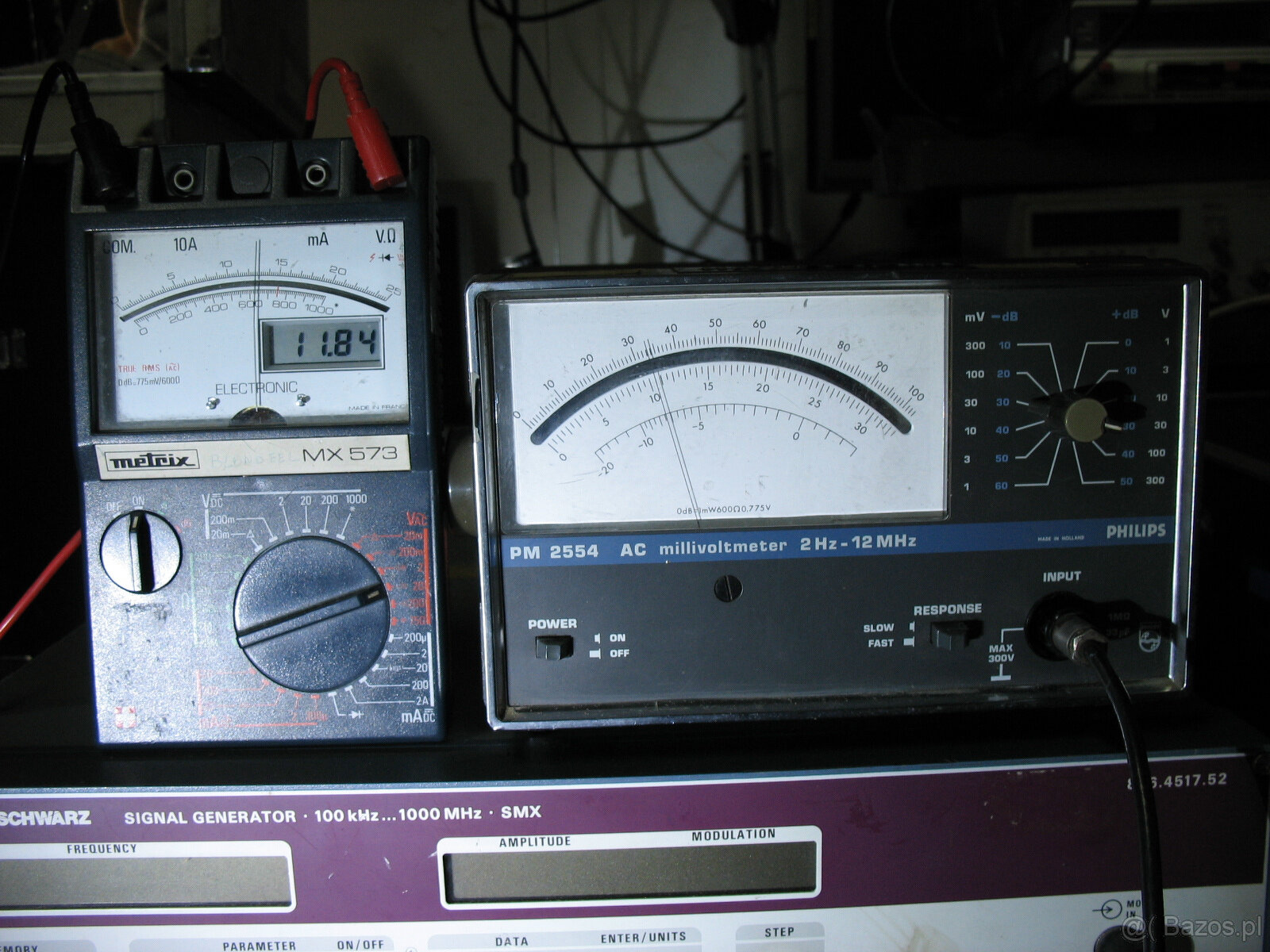 Miliwoltomierz Philips PM 2554 2Hz-12MHz - 4