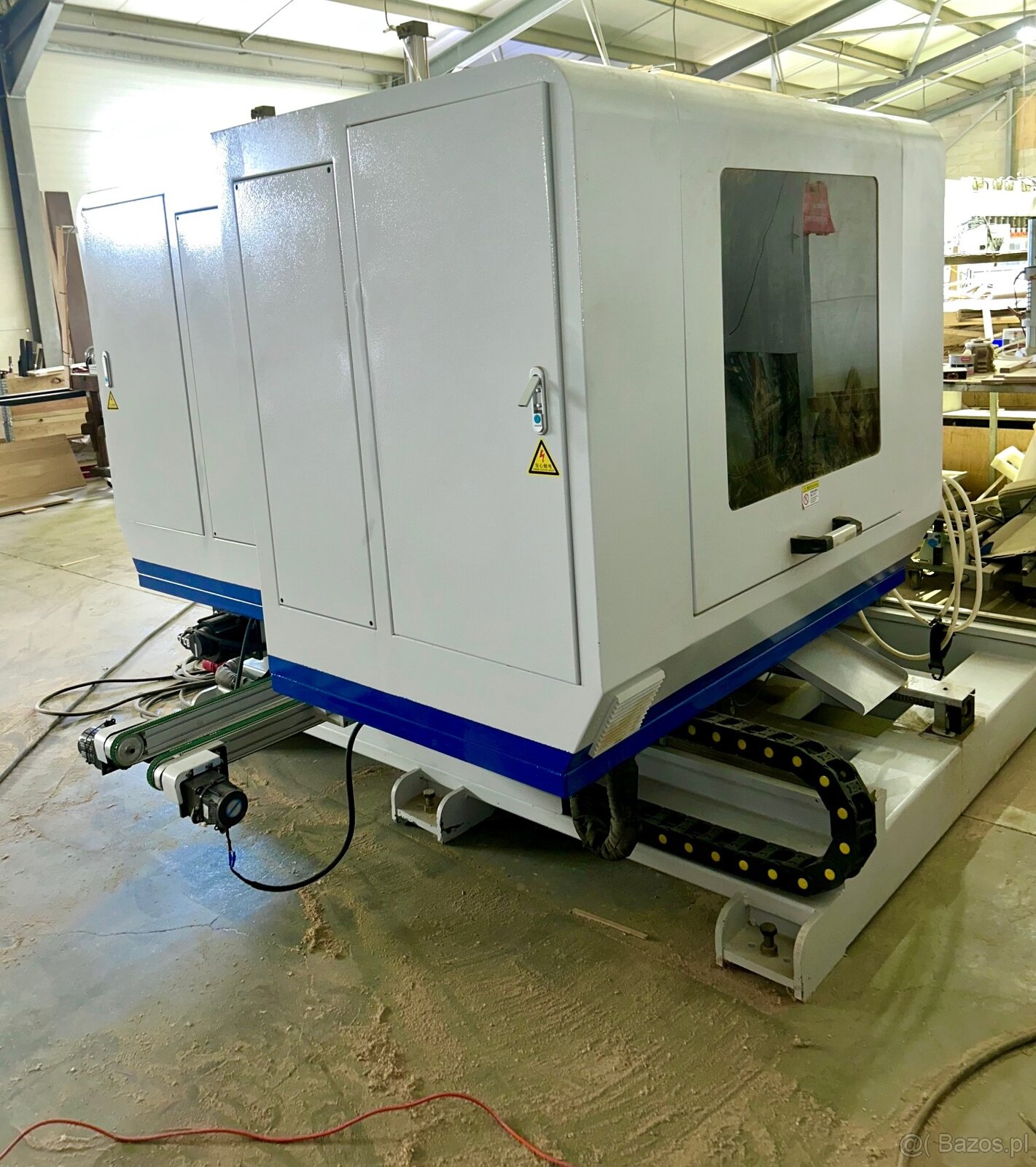 NOWA czopiarka dwustronna do podłóg - jodełki - 4