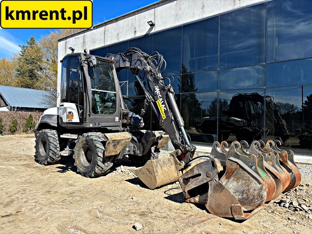MECALAC 12 MTX KOPARKO-ŁADOWARKA. 2016R. | MECALAC MSX MXT 7 - 4