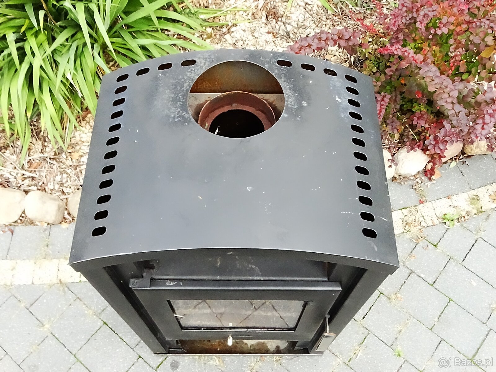 Niemiecki piecyk/kominek wolnostojący grzewczy - 4