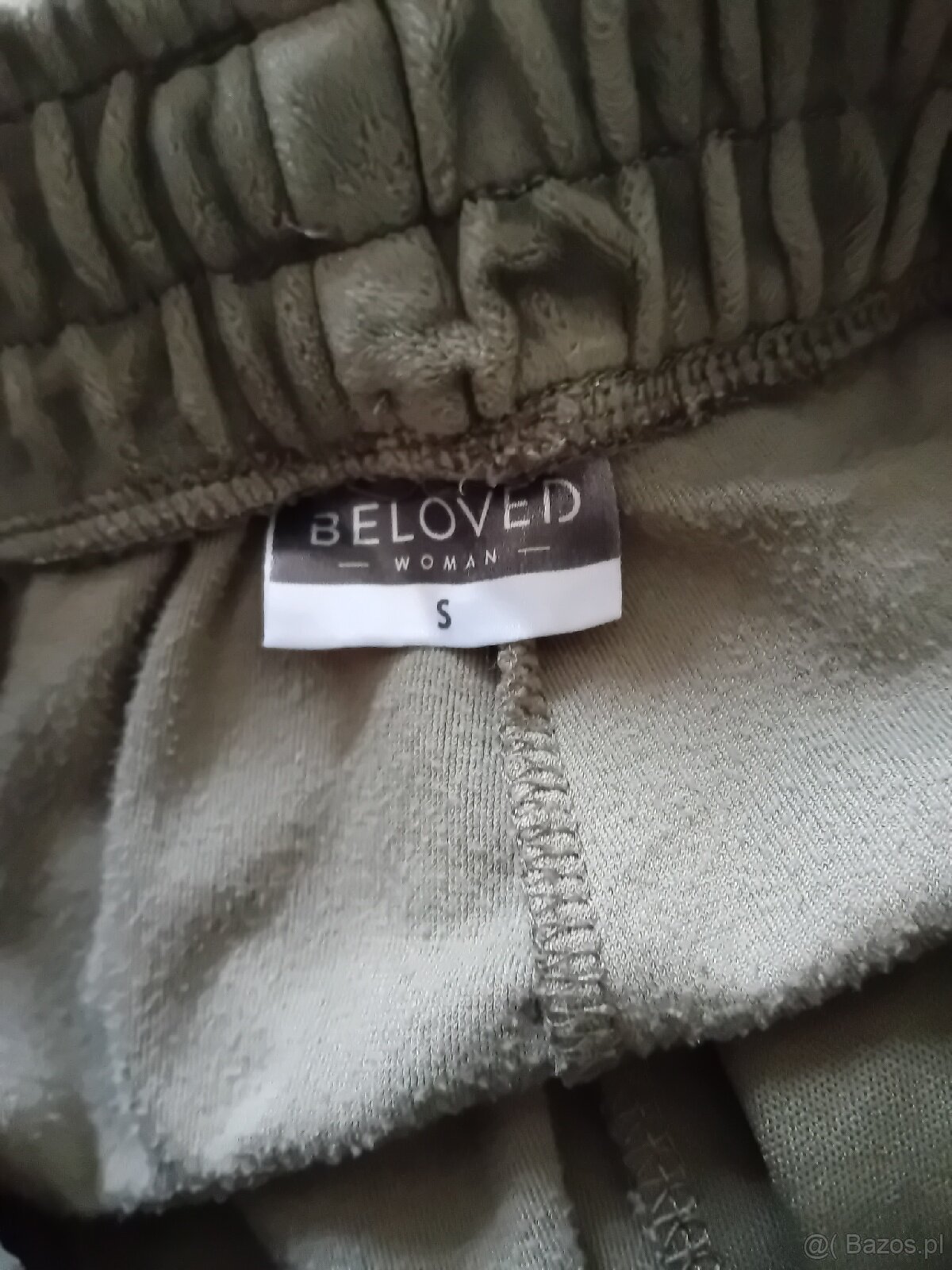 Welurowe spodnie dresowe - 4