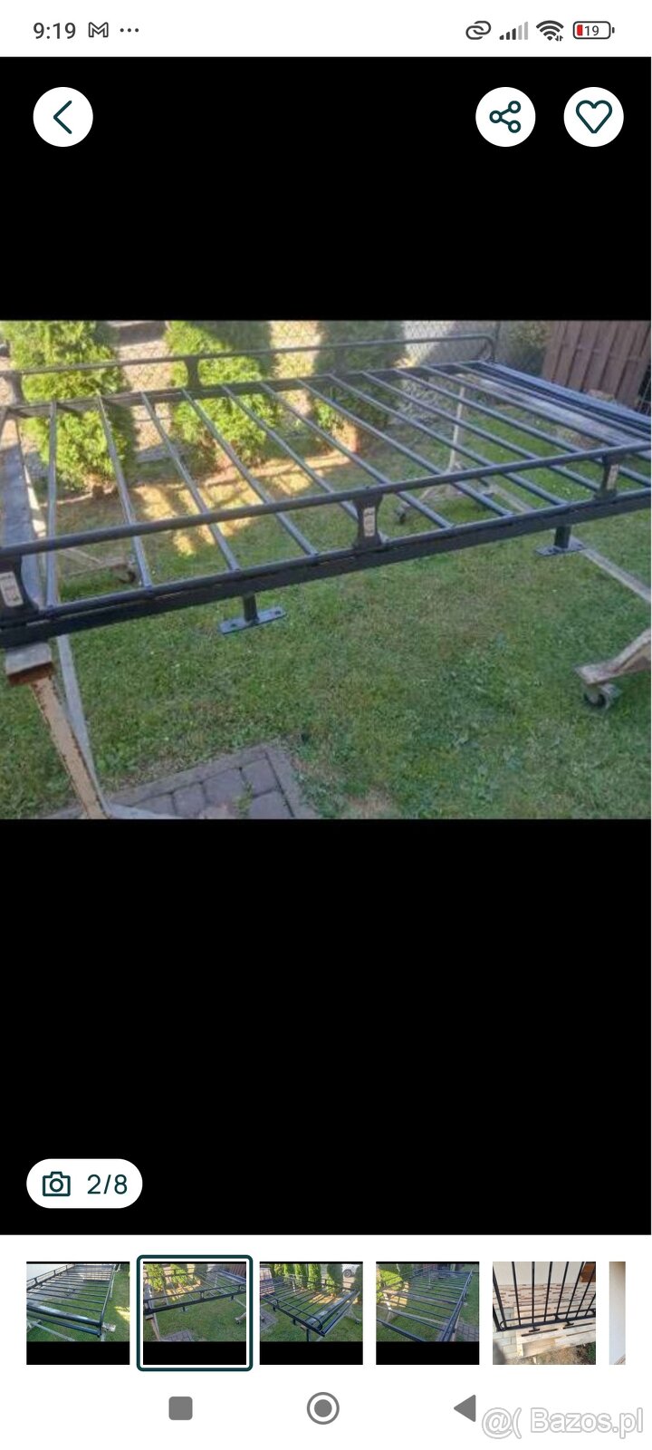 Duży bagażnik dachowy platforma bus - 4