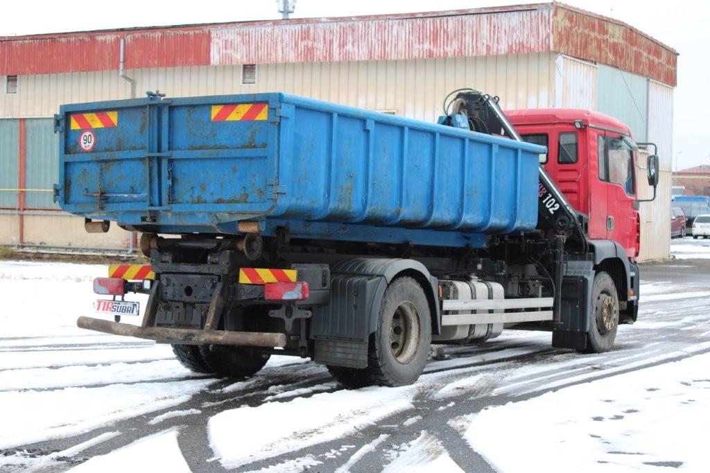 MAN MAN TGA 18.350, CRANE HIAB 102 - 4