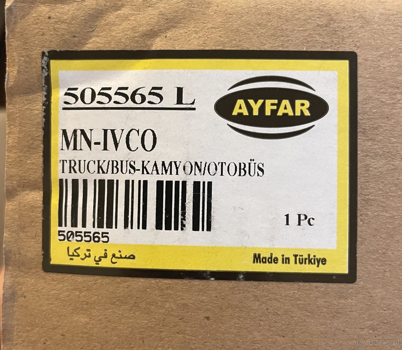 Reflektor MAN F90, IVECO PRAWY 505565 L - 4