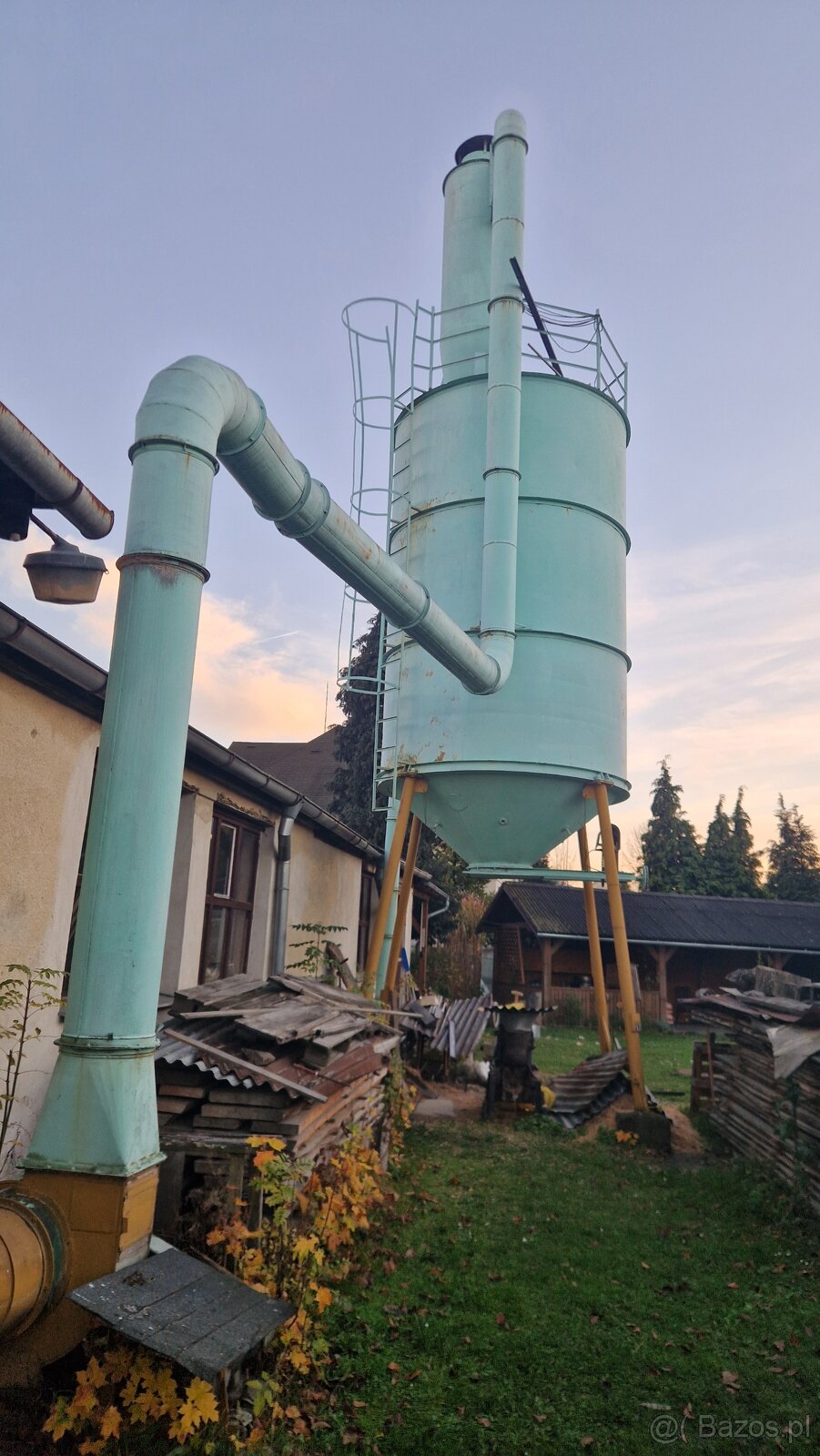 pojemnik, zbiornik na materiały sypkie i budowlane, cement - 4