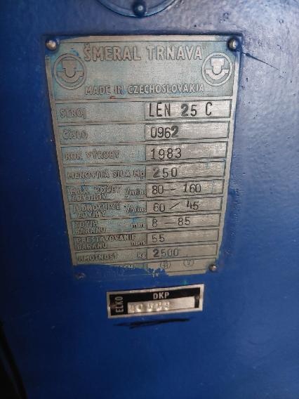 Prasa mimośrodowa LEN - ŠMERAL - 4