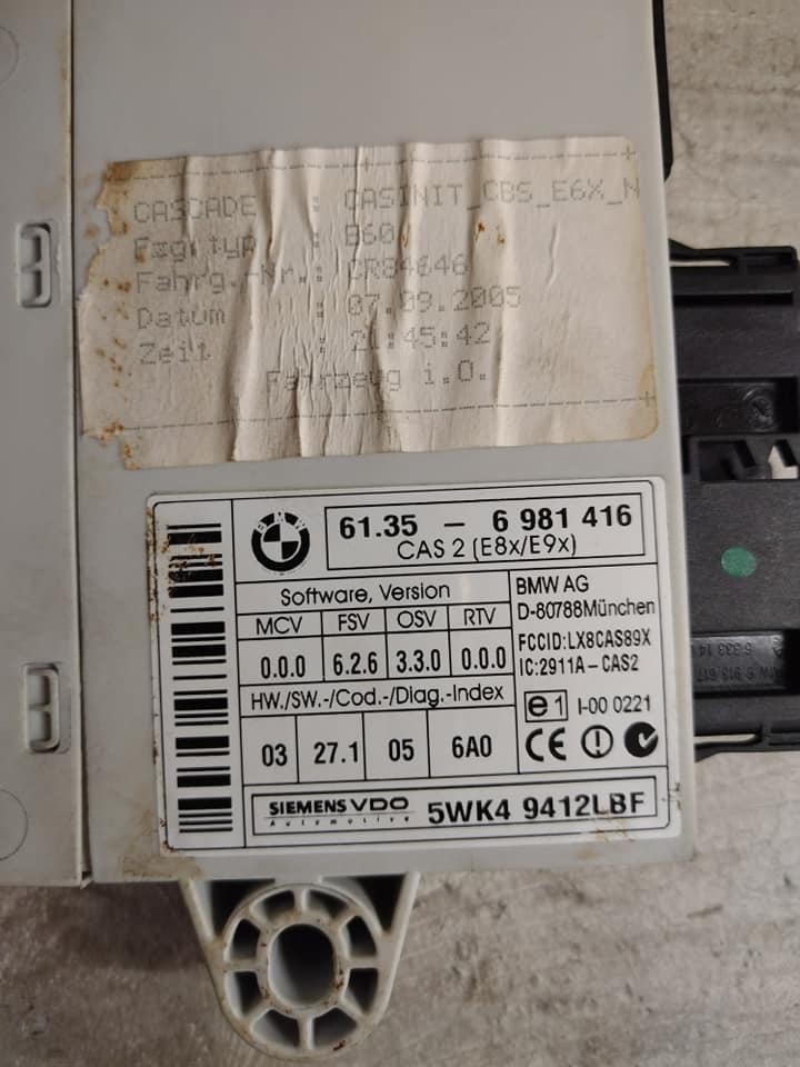 Zestaw startowy BMW 5 E60 E61 - 4