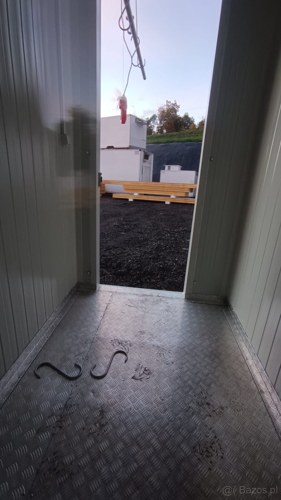 Chłodnia Myśliwska / Chłodnia na Dziki / Komora Chłodnicza / - 4