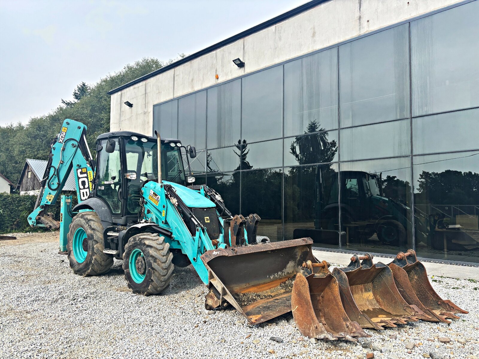 JCB 3CX KOPARKO-ŁADOWARKA 2017R | CAT 428 432 CASE 590 580 N - 4