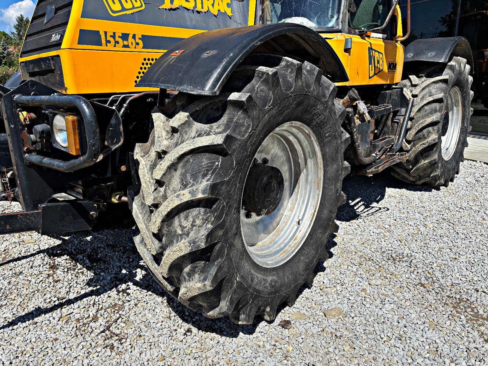 JCB HMV155T-65 FASTRACK CIĄGNIK 1997R. | TRAKTOR, JCB FT - 4