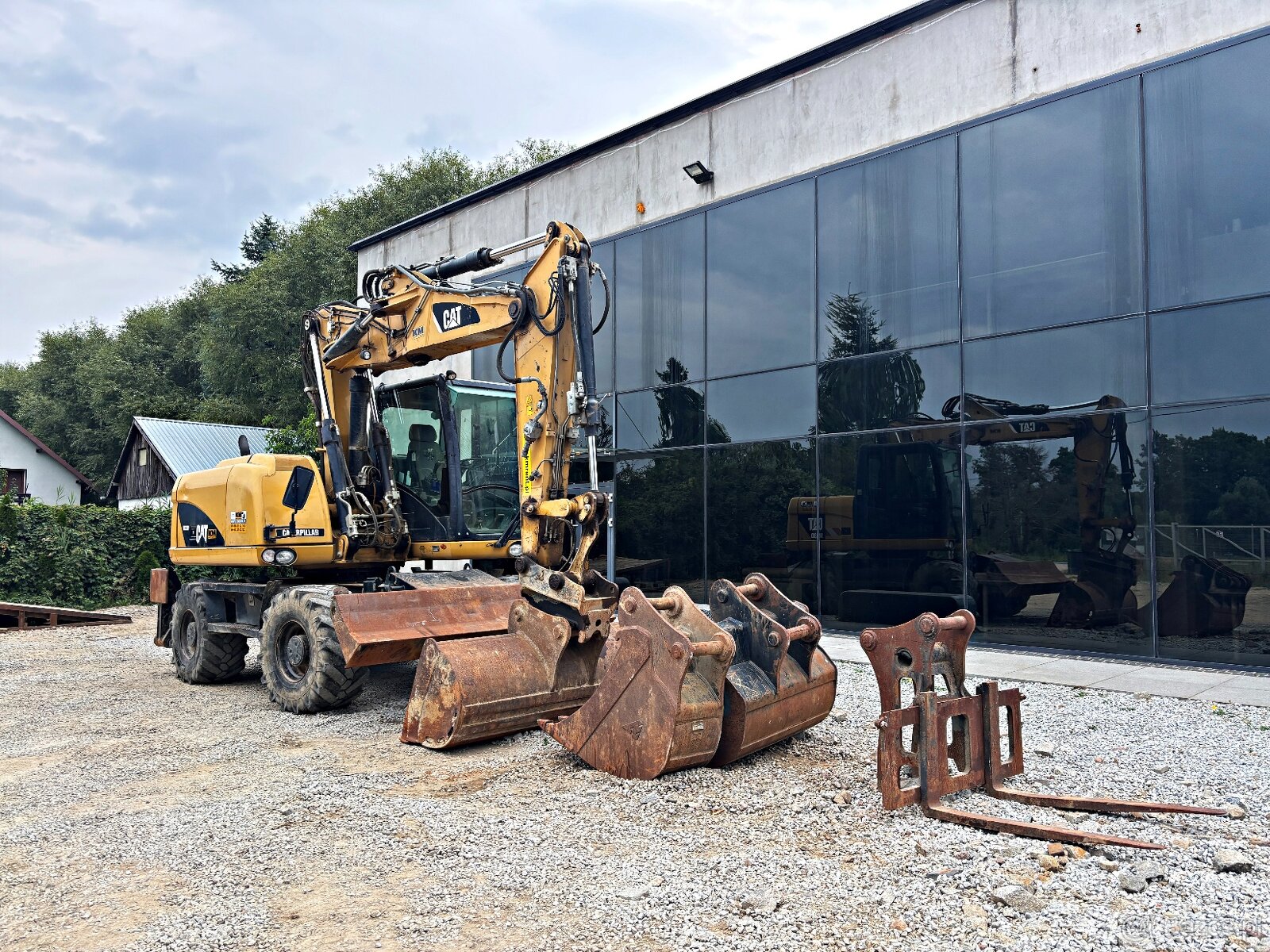 Caterpillar M 313 D KOPARKA KOŁOWA 2014R | CAT M313D, JCB JS - 4