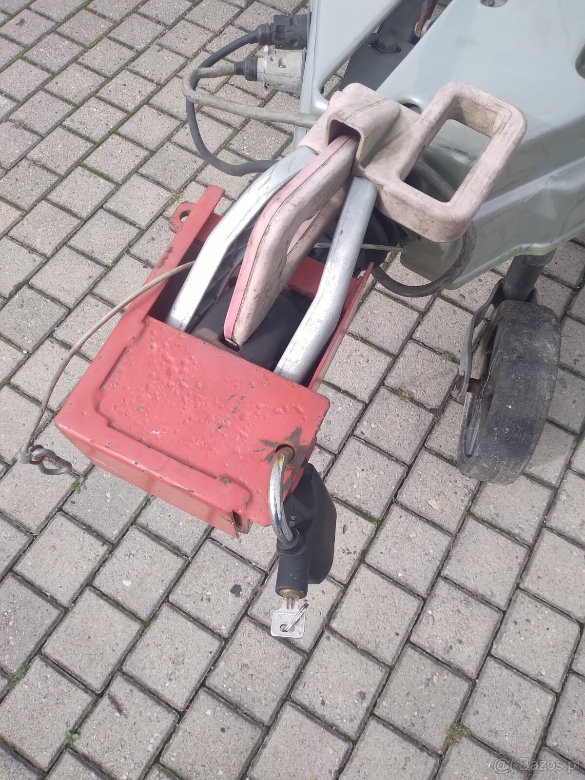 blokada na zaczep przyczepy z balastem mocna zamykana cena - 4