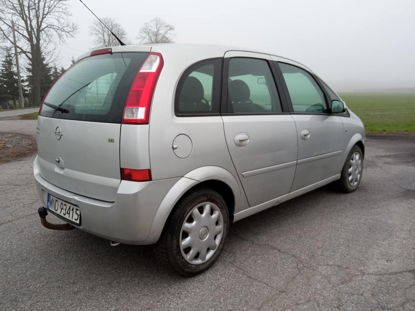 OPEL MERIVA 1.6 BENZYNA HAK DŁUGI PT SZYBERDACHY KLIMA - 4