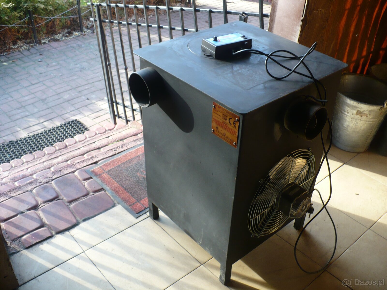Sprzedam nowoczesny piec grzewczy z nadmuchem 12 kw malo - 4