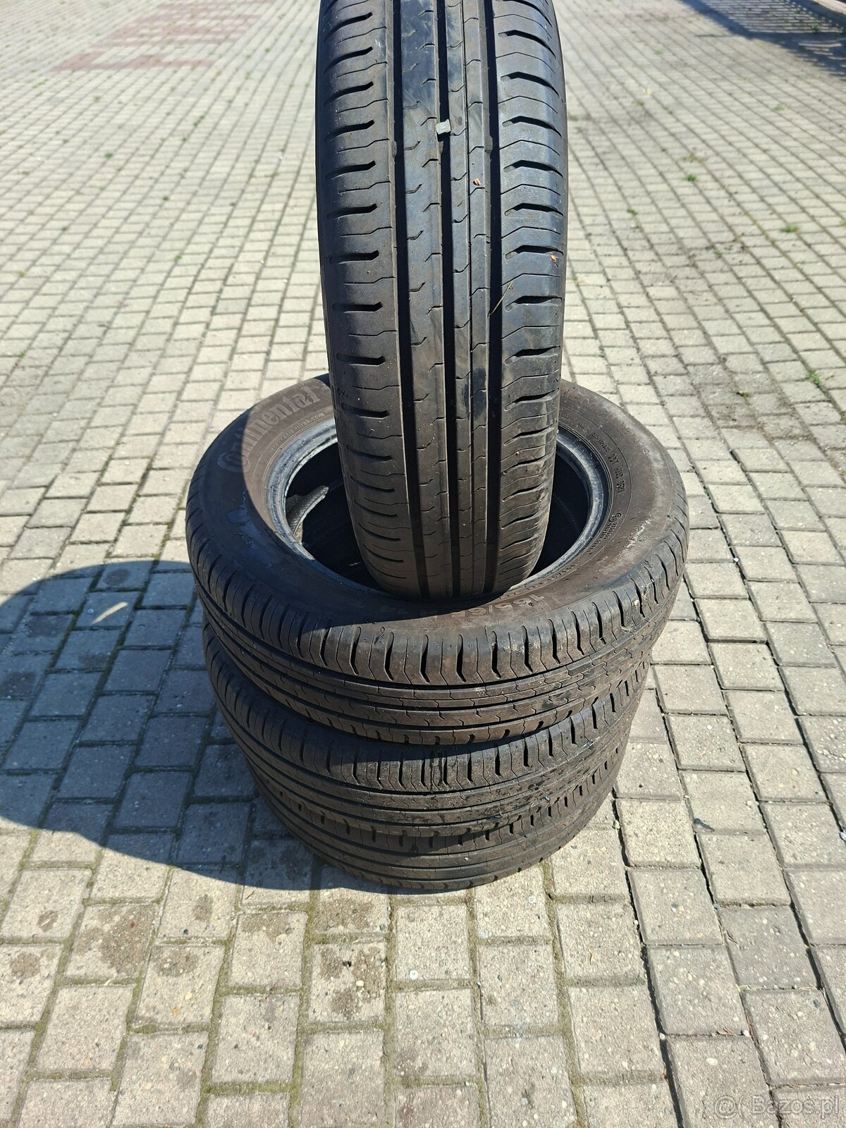 opony 165/65/14 R CONTINETAL ECO CONTACT 5 stan bdb jak nowe - 4