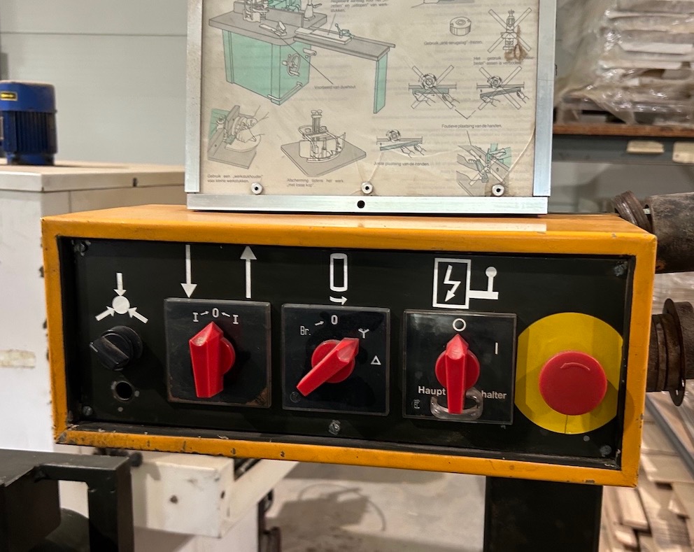 Frezarka dolnowrzecionowa Vertongen elektryczne podnoszenie - 4