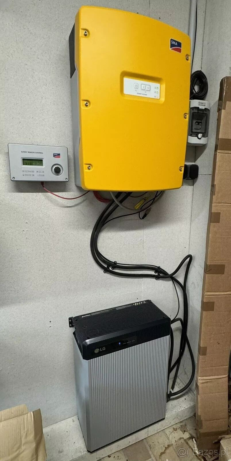 LG RESU 12 + SMA Sunny Island 4.4 + Homemanager PV Solar Bat - 4