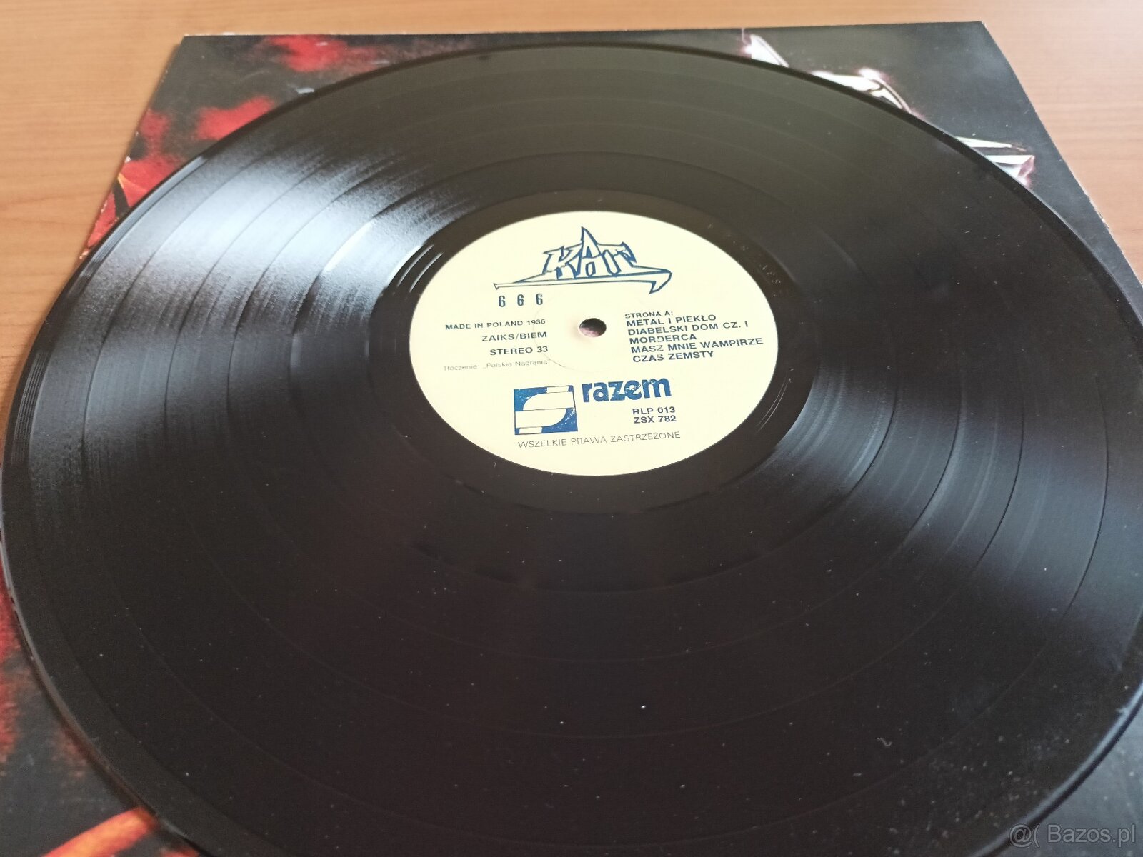 winyl Kat – 666 (1986, 1st press) - 4