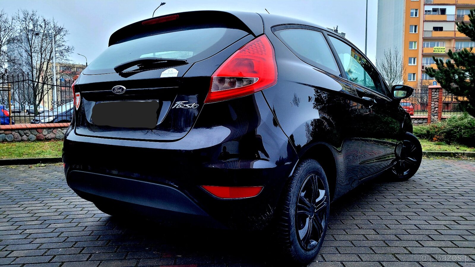 CZARNA DAMA Fiesta w benzynie z Klimą,Stan SALONOWY - 4