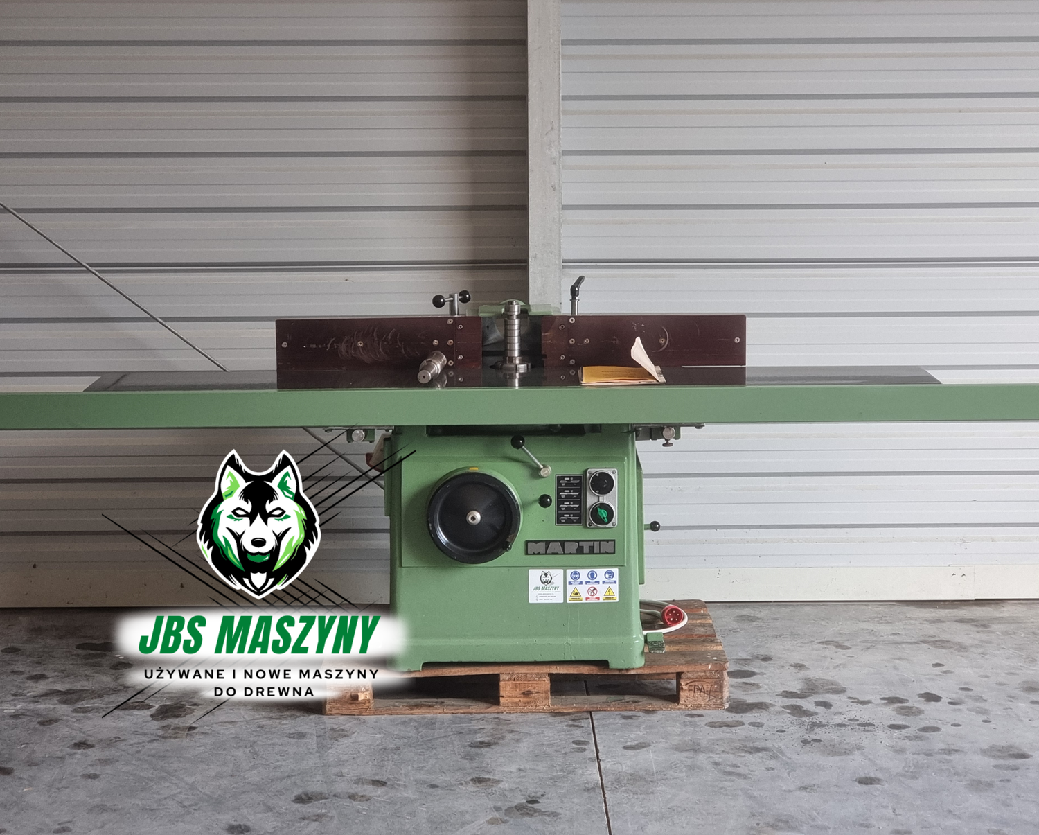 Frezarka dolnowrzecionowa MARTIN z długimi blatami 30mm 40mm - 4