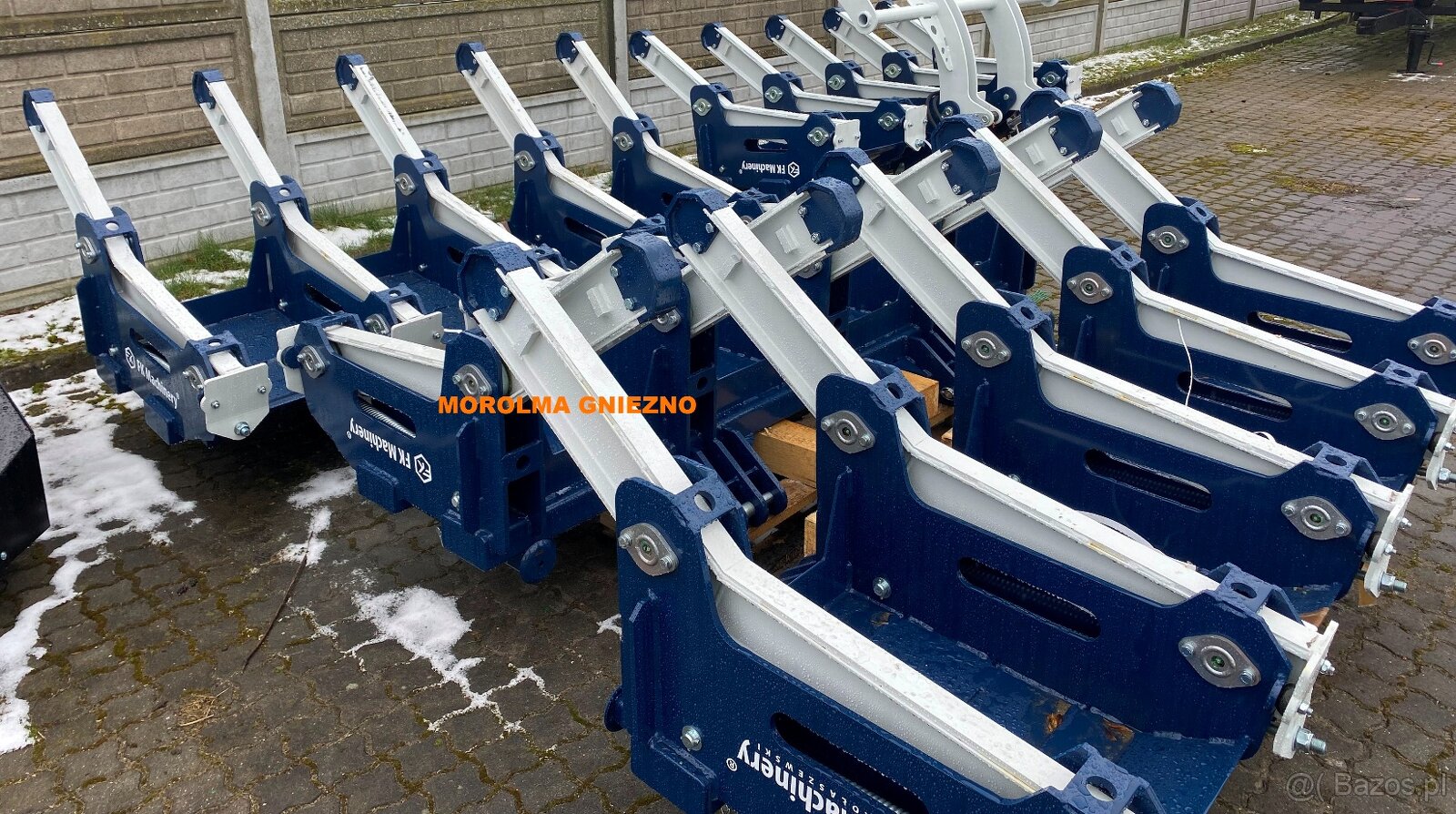 Brona leśna zgrabiarka do gałęzi FK MACHINERY grabie leśne - 4