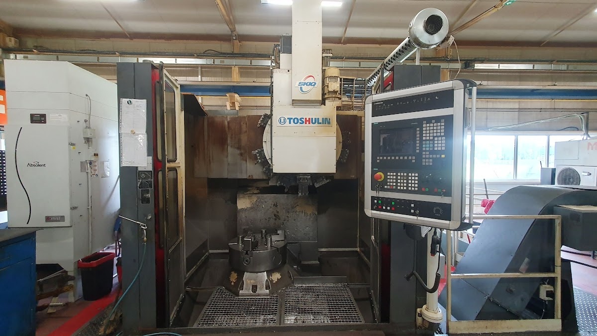 TOS Hulin SKIQ 8 CNC - Tokarka karuzelowa Jednostojakowa - 4