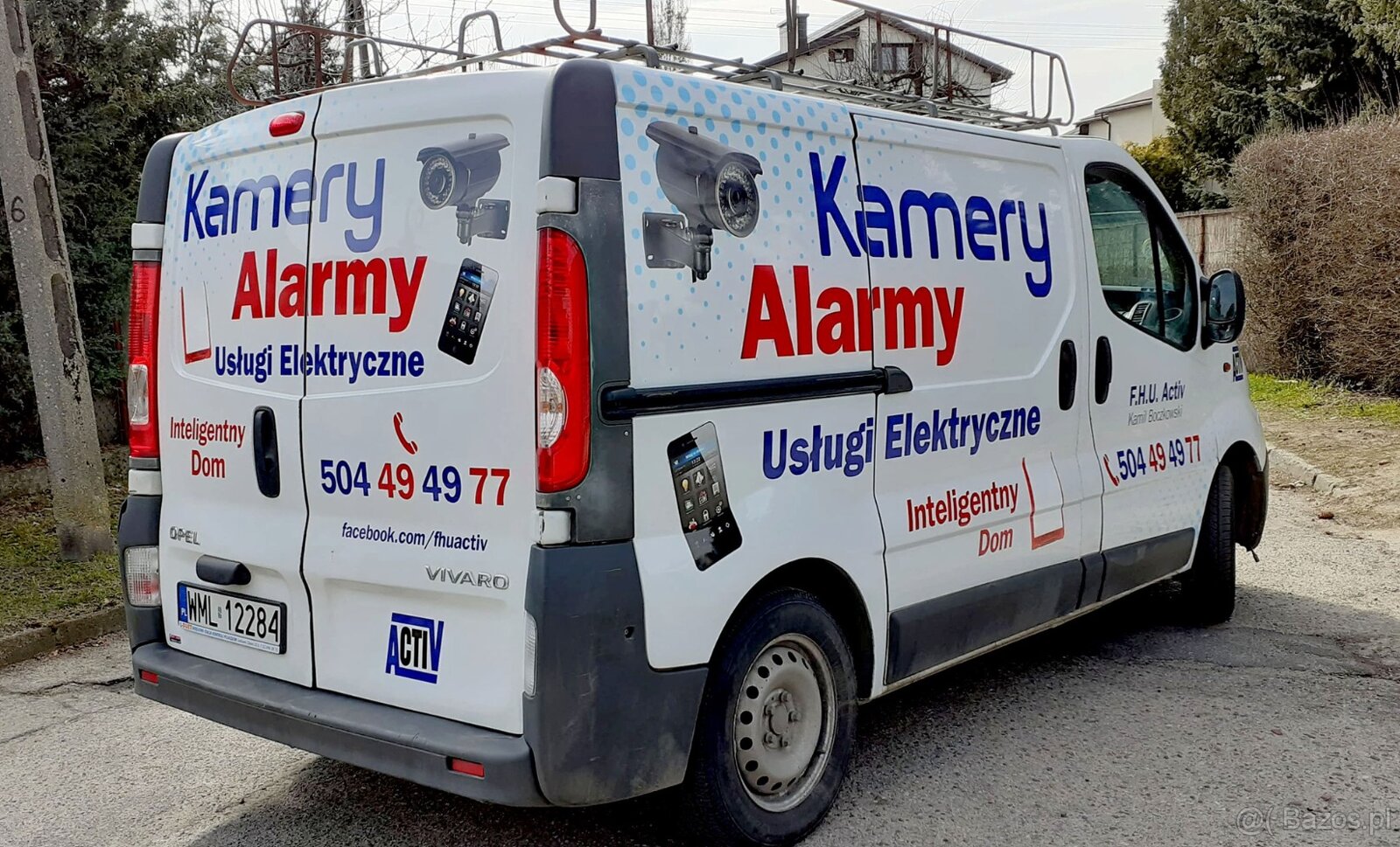 Monitoring, montaż kamer Mława - 4