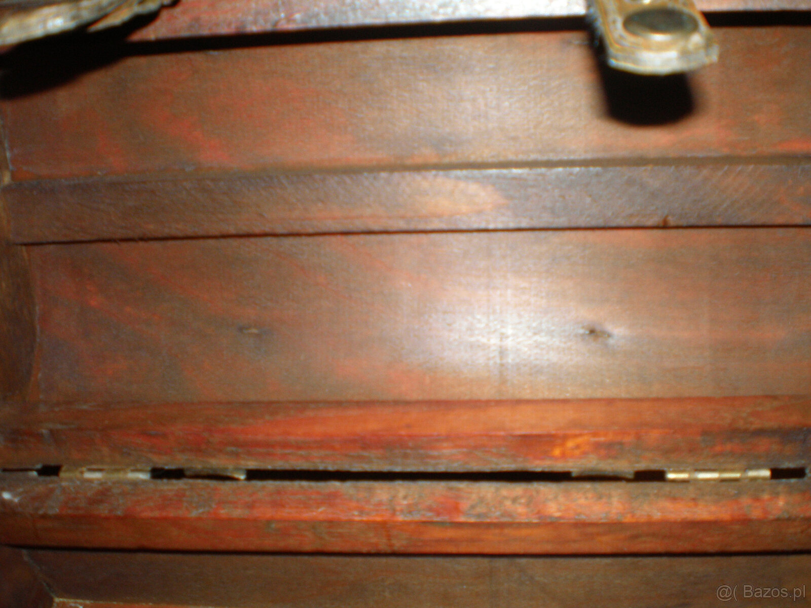 Sprzedam drewniany kuferek na alkohol, używany, wymiary, sze - 4
