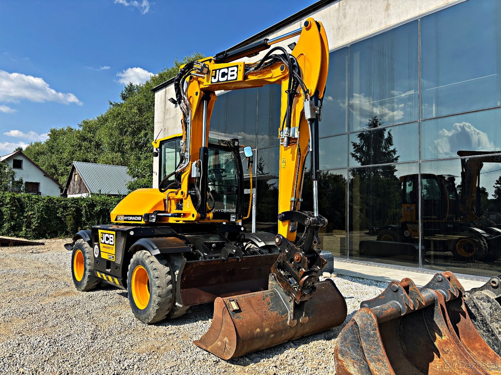 JCB HD110WTT4 KOPARKA KOŁOWA HYDRADIG POWERTILLT 2017R. | LI - 4