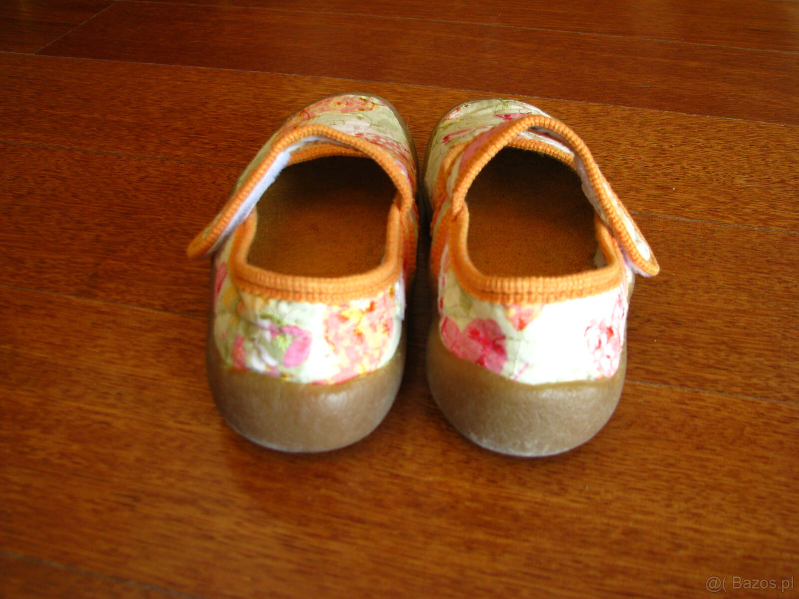 Kolorowe balerinki - kapcie Haflinger dla dziewczynki r. 34 - 4