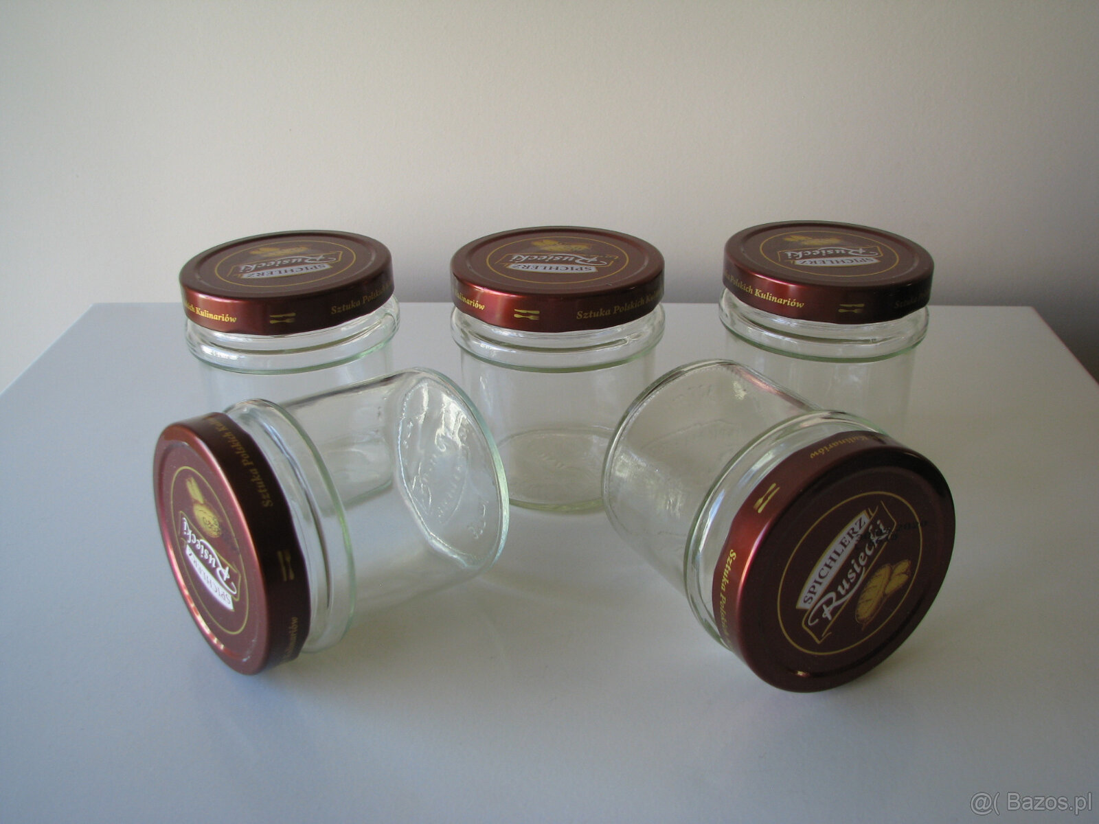 Słoiki, słoiczki z nakrętkami - na przetwory domowe - 4