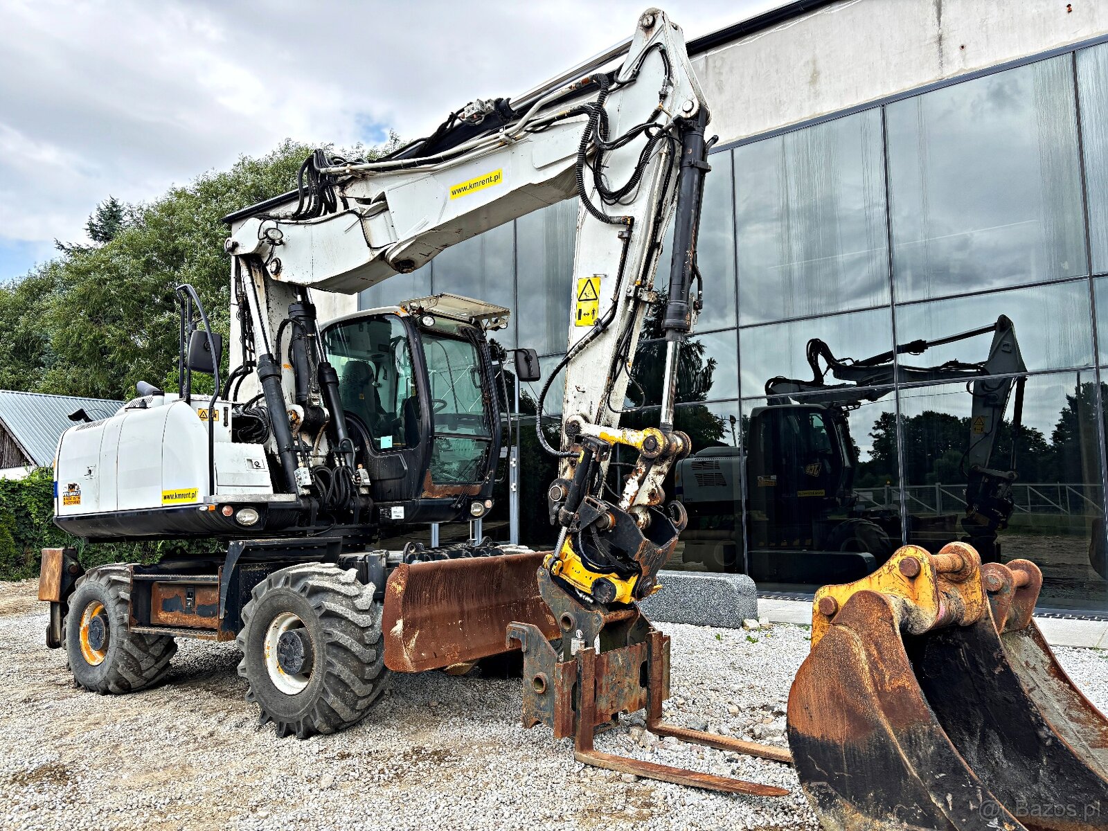 JCB JS 175 WTT4 KOPARKA KOŁOWA 2018R. Z ENGCONEM | KOMATSU V - 4