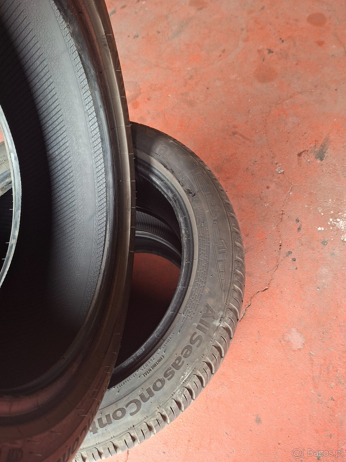 Opony 195/50/15 r XL CONTINETAL ALLSEASONCONTI bieżnik ok 7 - 4
