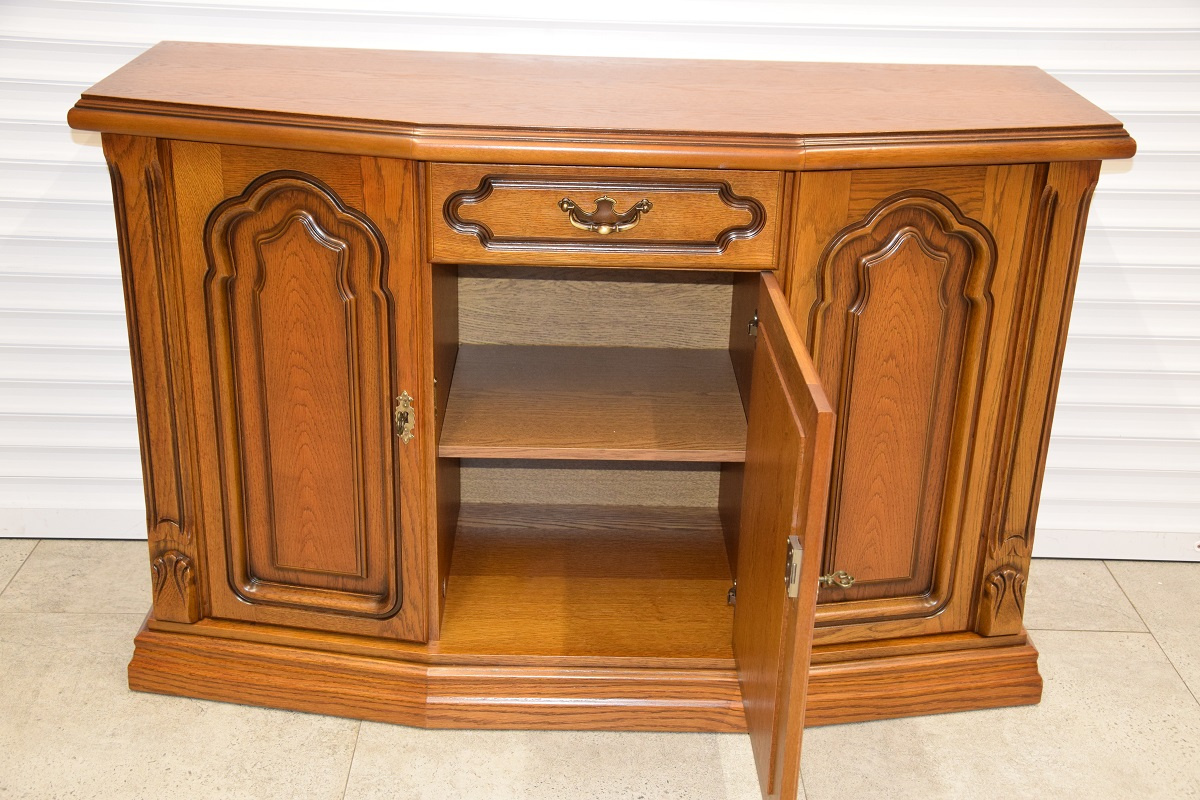 komoda dębowa - jak nowa - 4