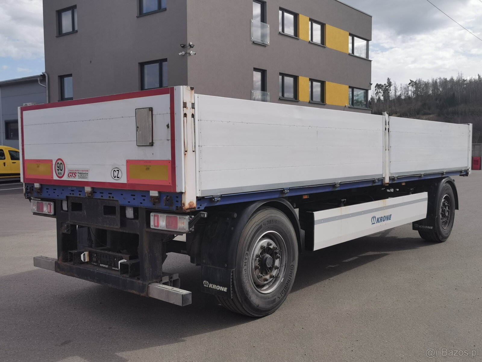 Sprzedam naczepę platformową KRONE AZ - 4