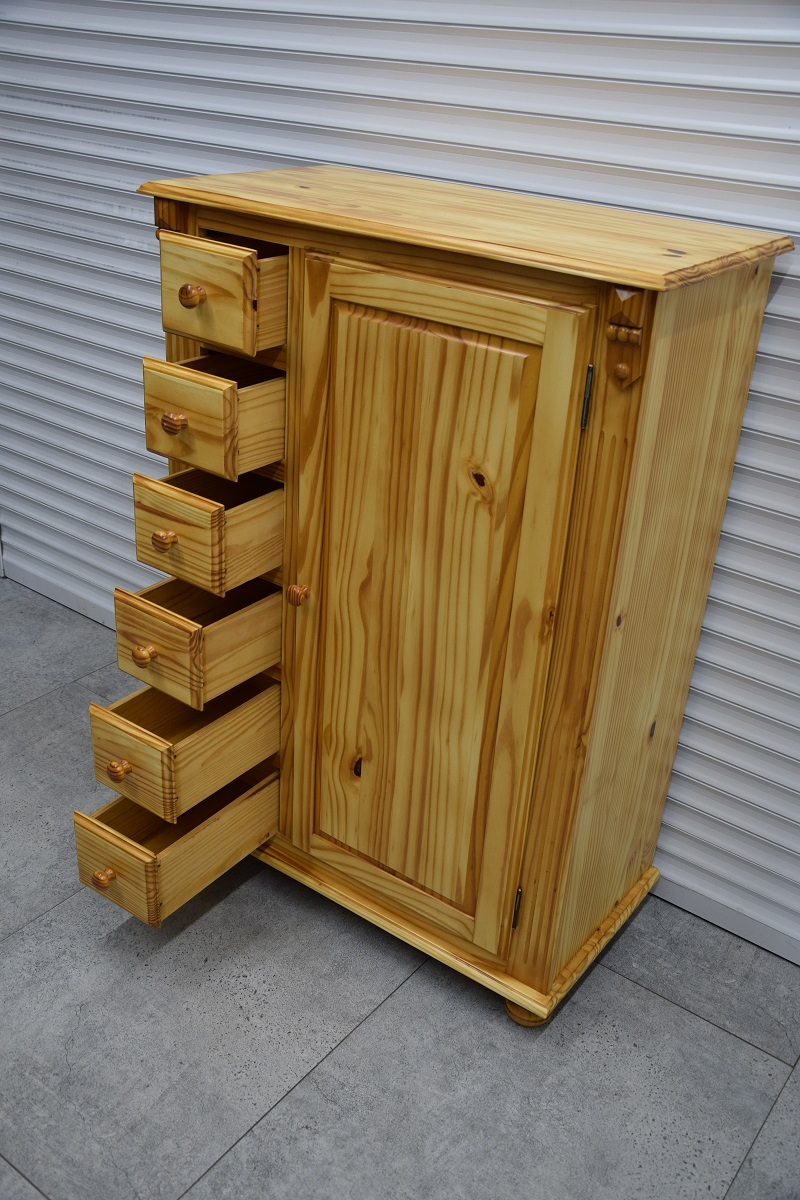 komoda z drewna sosnowego - jak nowa - 4