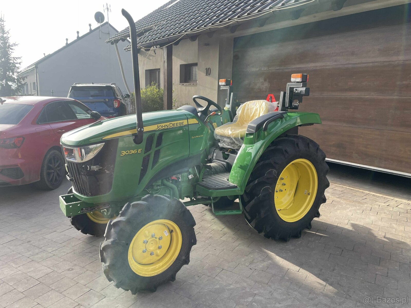 John Deere 3036E Mini Traktor 4x4 Sadowniczy Nie kubota, Sol - 4