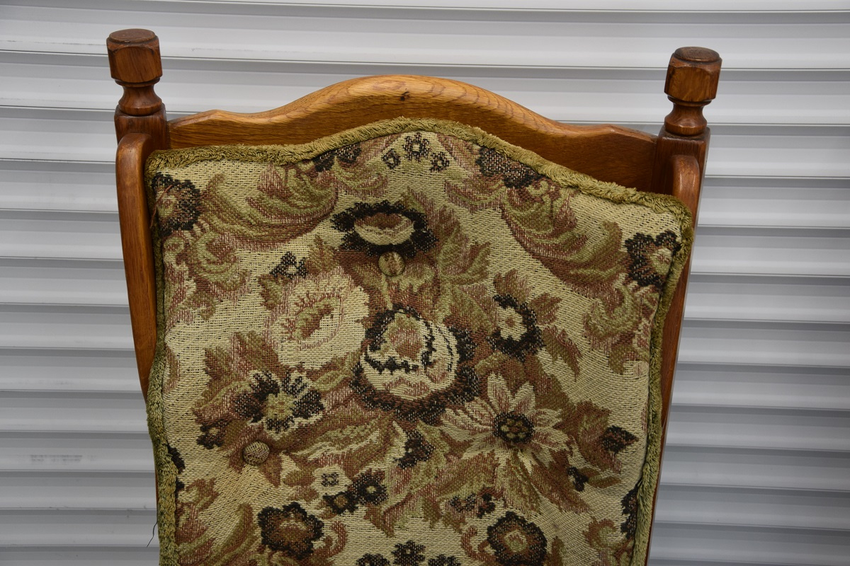 krzesła z drewna dębowego - super stan - 4