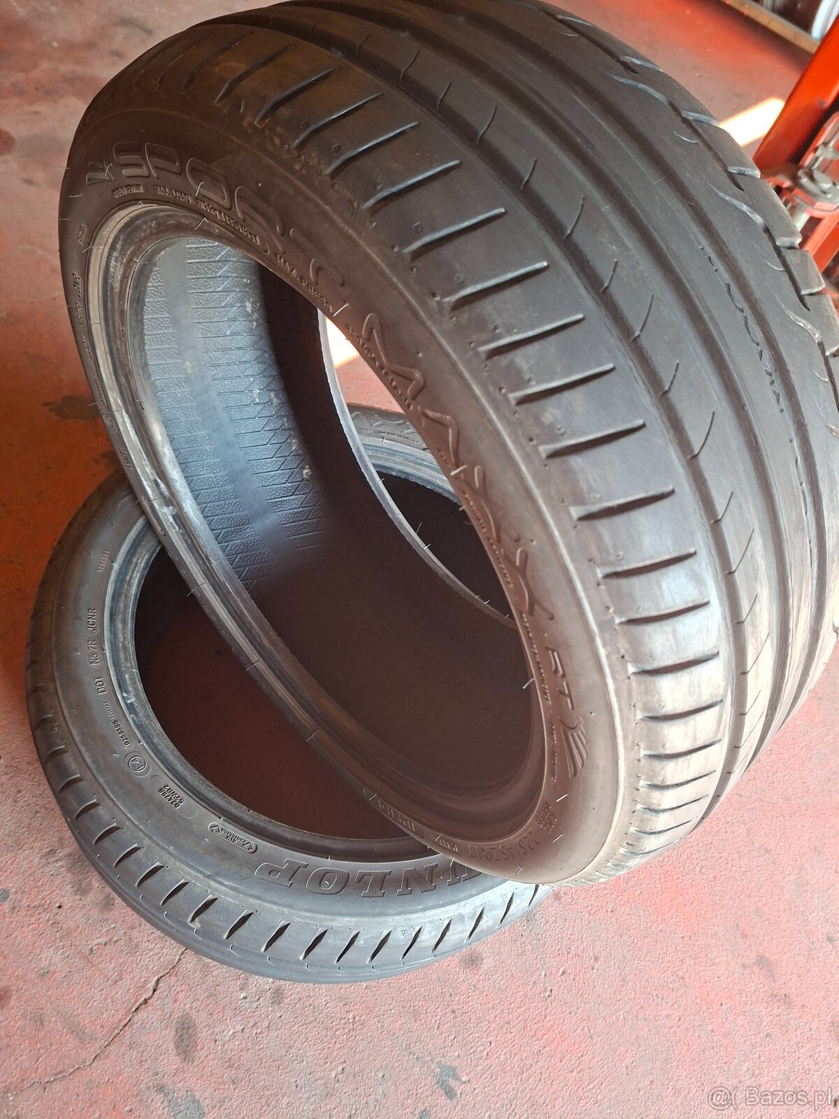 opony 225/45/17 r DUNLOP SPORT MAXX 91 y nie naprawiane zakł - 4