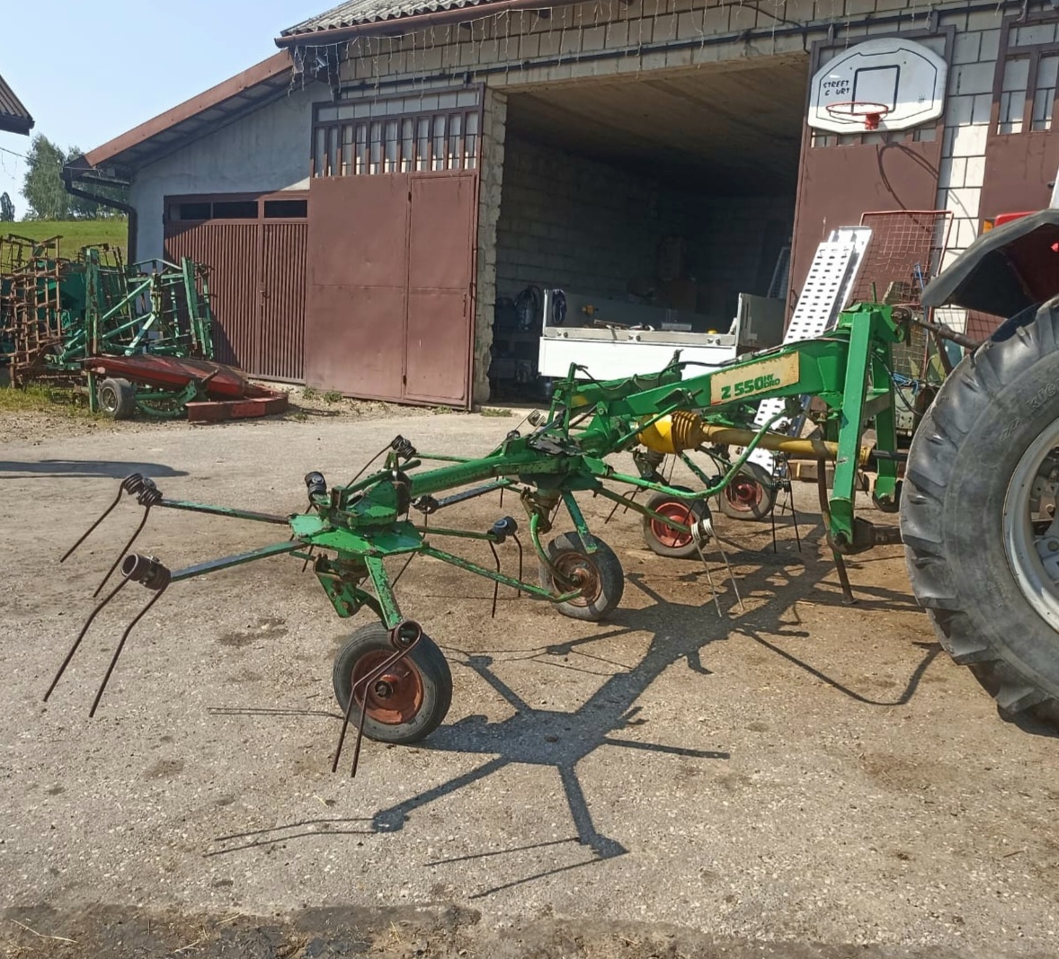 Przewracarka przetrząsacz karuzelowy Stoll Z 550 HYDRO - 4