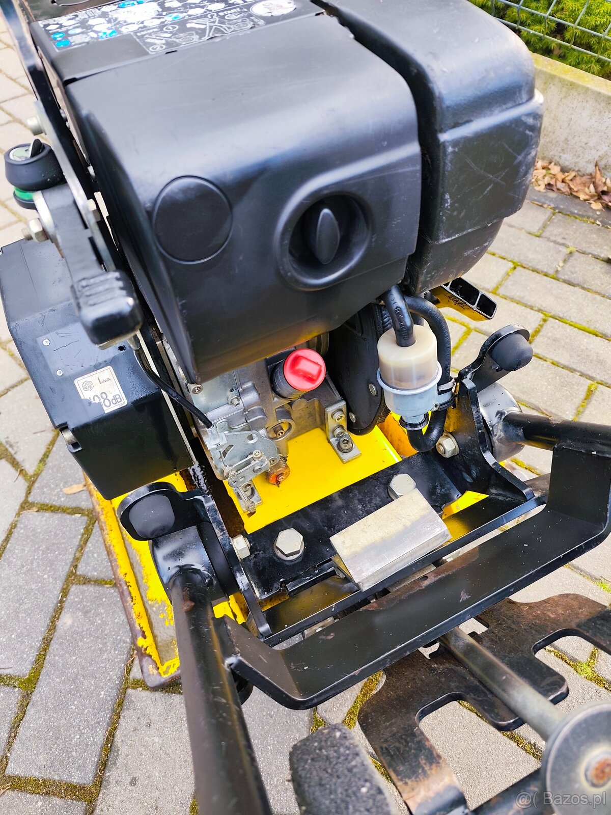 Zagęszczarka jednokierunkowa WACKER DPS 1850 H 110kg - 4