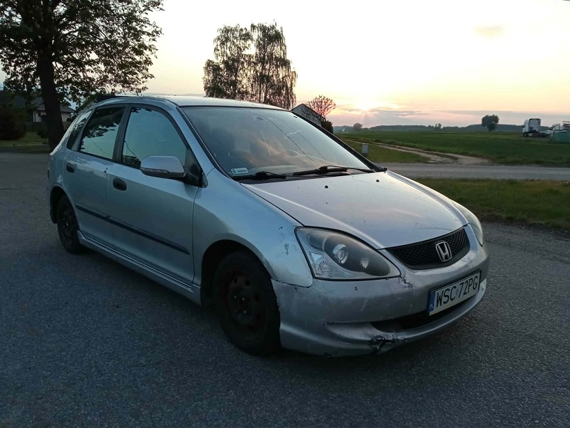 HONDA CIVIC 1.7 CDTI KLIMA LIFT WAŻNE OC I PT TANIO - 4