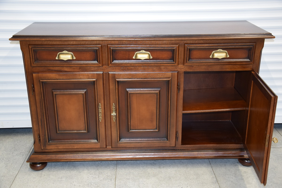 komoda z drewna tekowego - jak nowa - 4