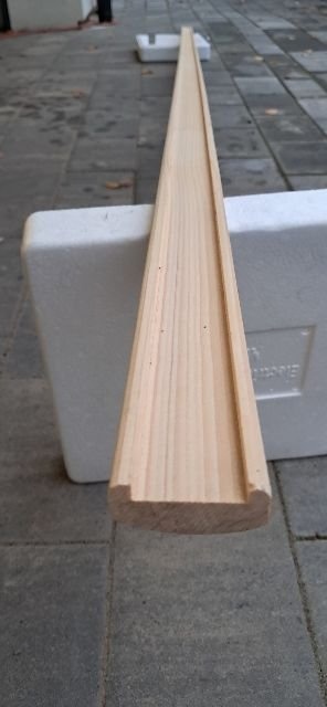 Poręcz drewniana 4 szt , pochwyt na barierkę , schody - 4