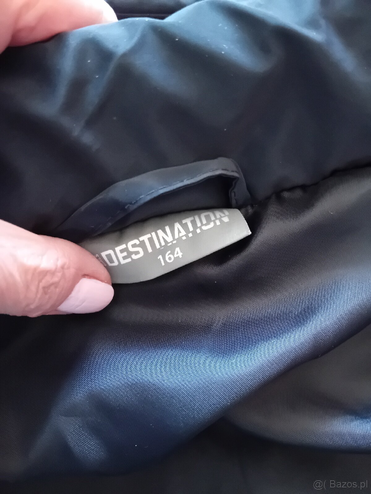 Ciepła puchowa kurtka z kapturem - 4