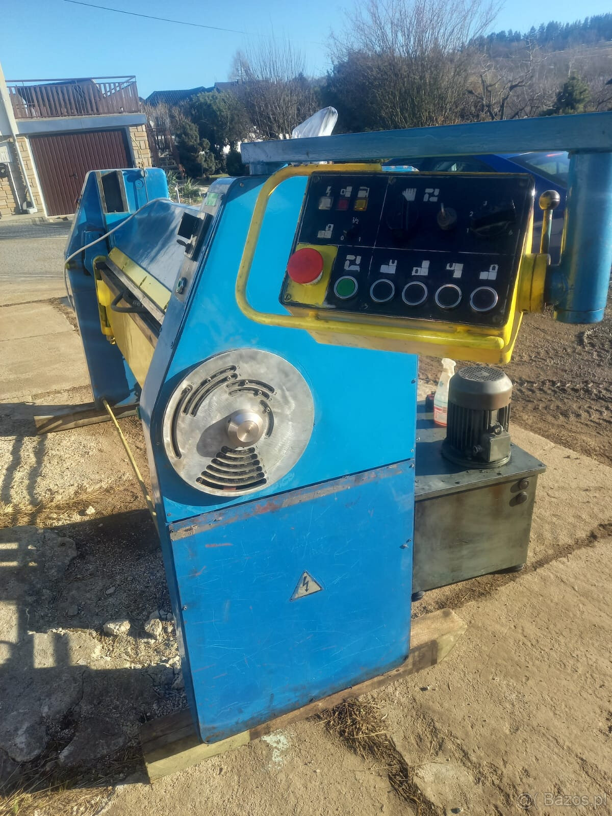 zaginarka elektromechaniczną do blachy typu XONM 2000-2B - 4