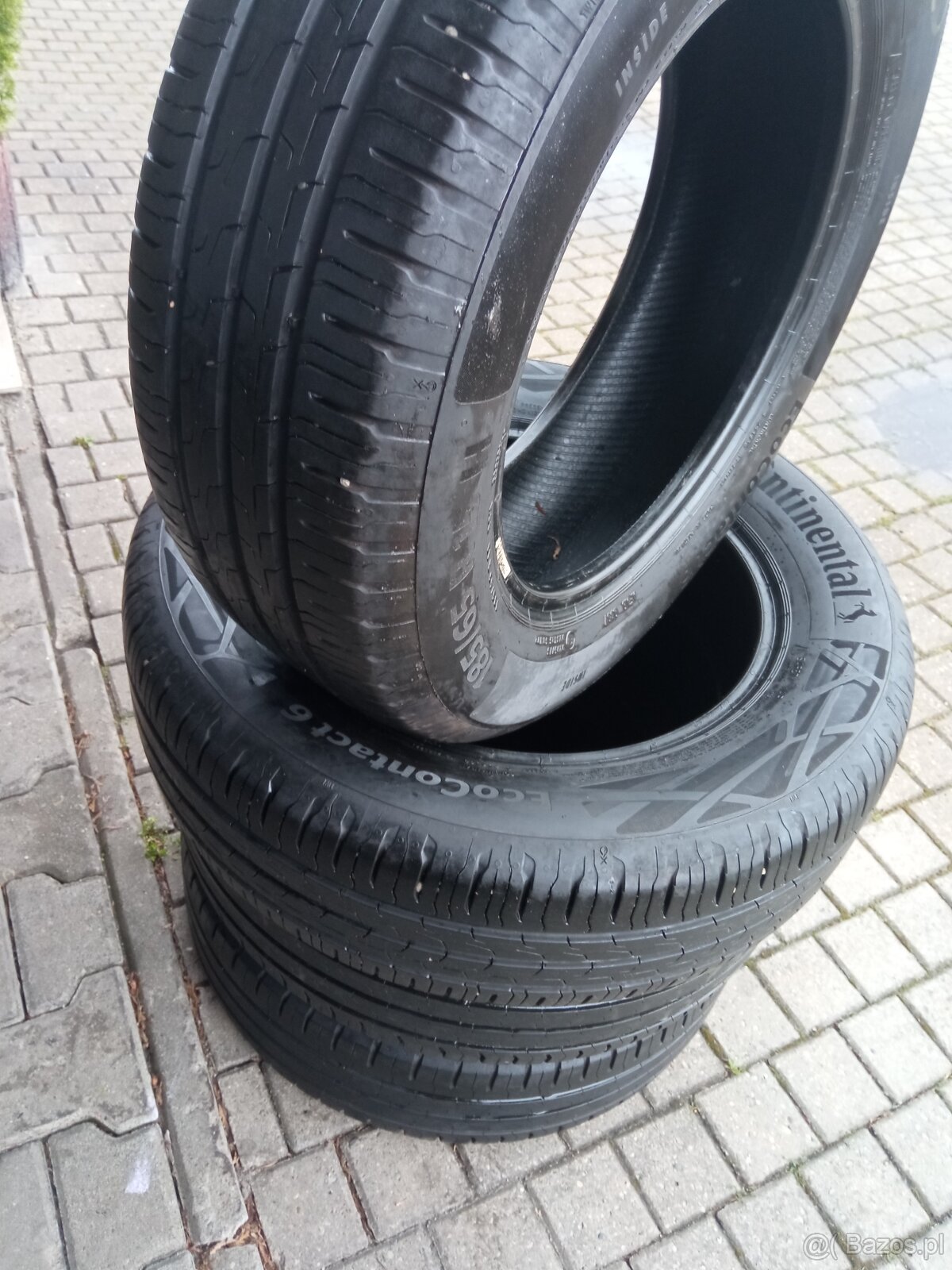 opony 185/65/15 r CONTINETAL EKOCONTAKT 6 bieżnik ok 7 mm ni - 4