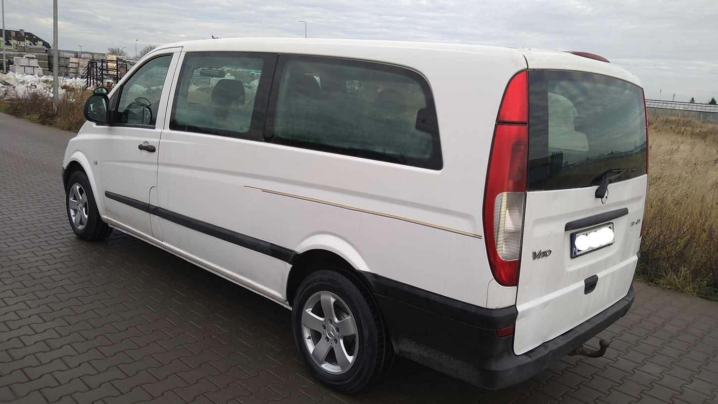 mercedes vito 2.2 cdi 2007r Extra long długi 6 osobowy - 4