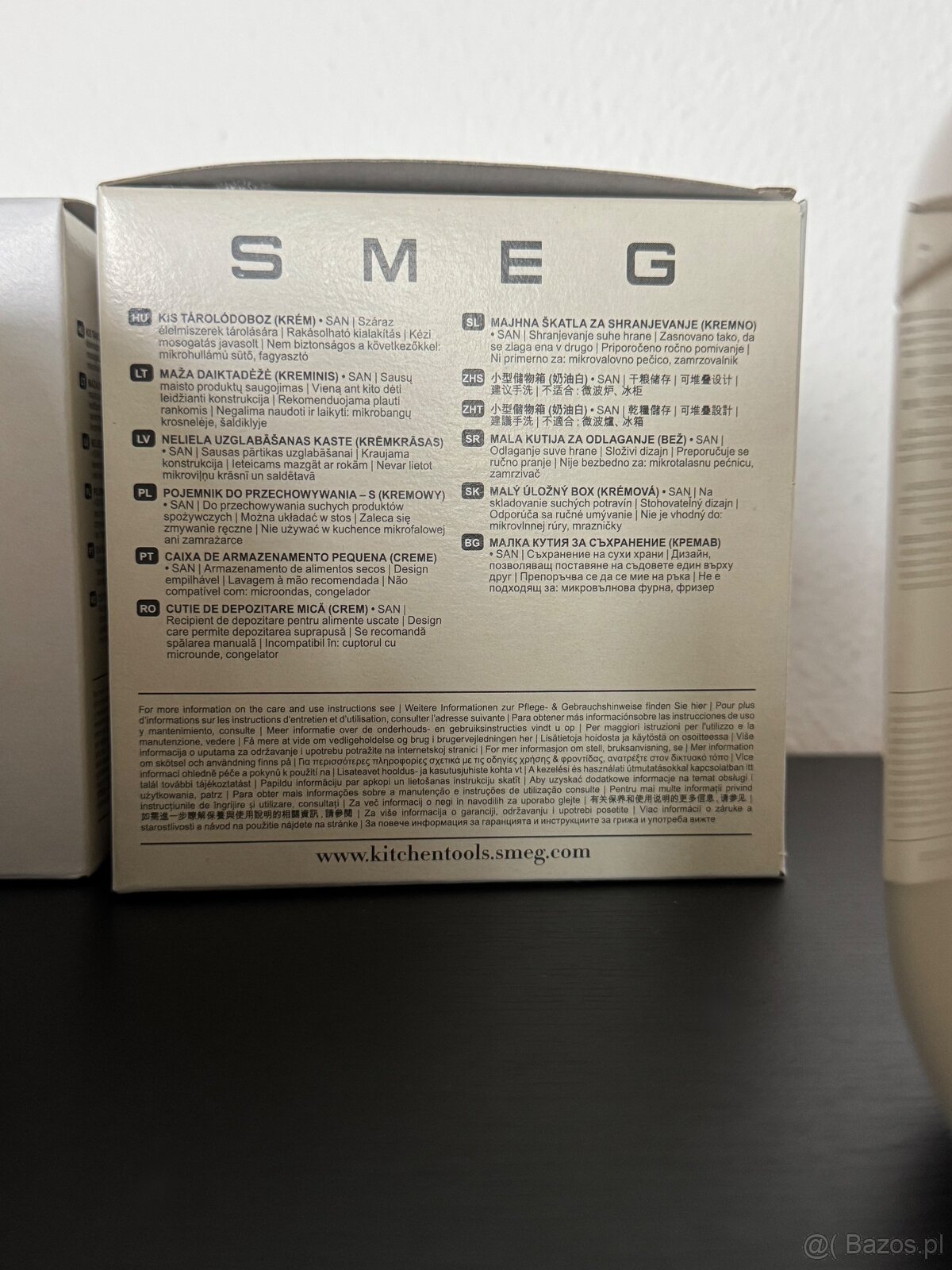 SMEG komplet pojemników - 4